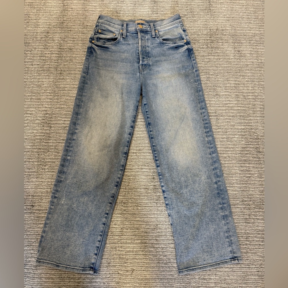 MOTHER The Rambler Light Blue Denim Jeans
